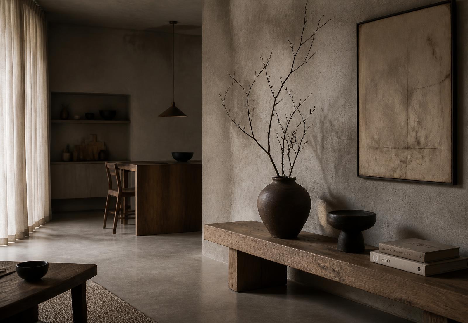 Wabi-Sabi interior design style